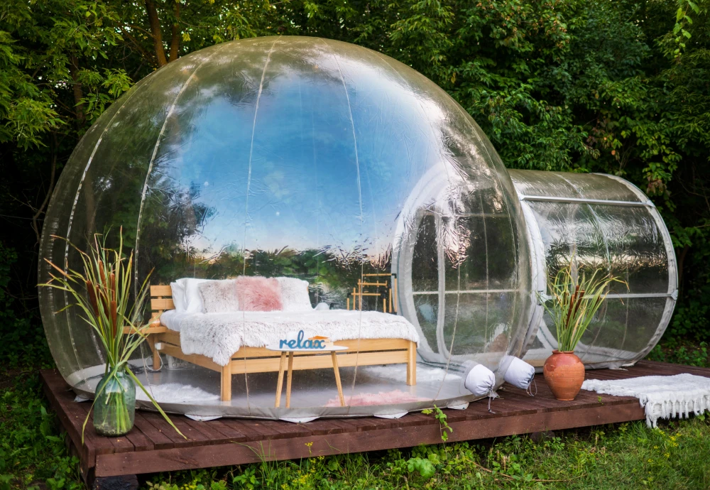 bubble tent california